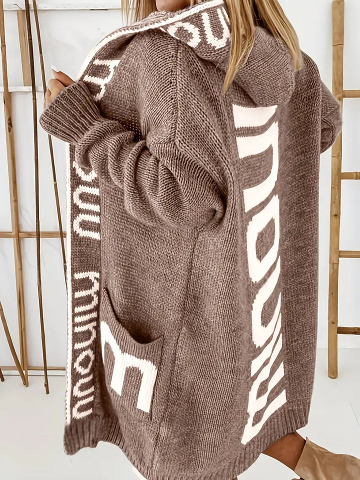 Anna | Elegancki Długi Kardigan