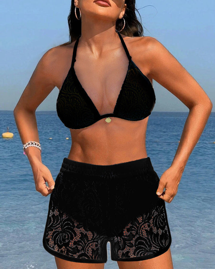 Lana® | Elegancki zestaw bikini z koronki