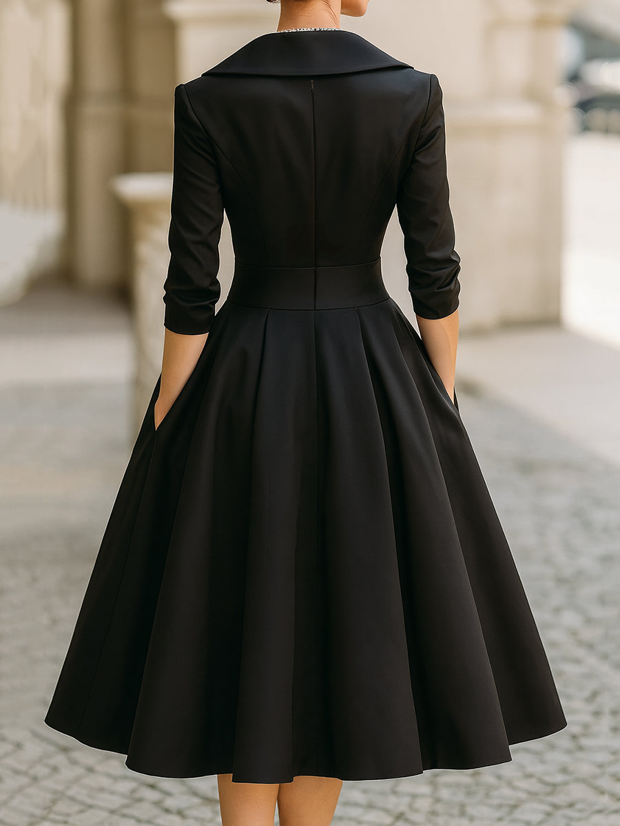 Isabela | Elegancka sukienka midi
