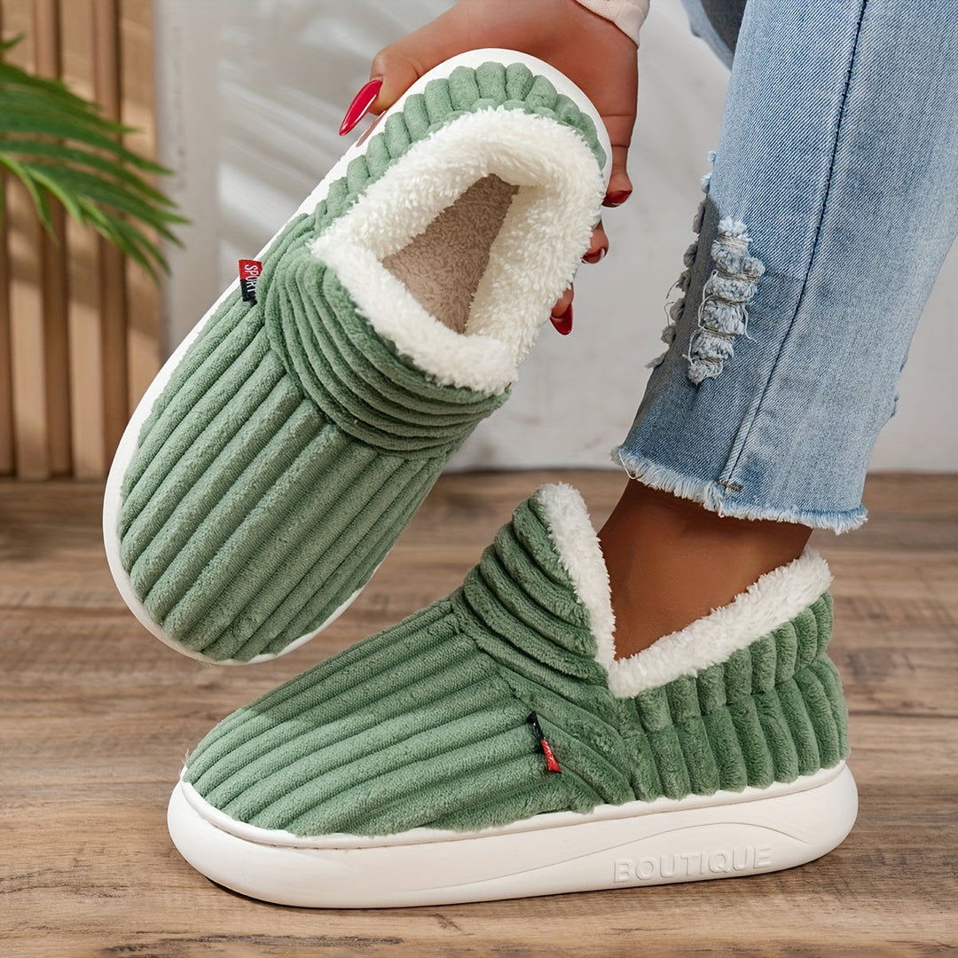 CozyStep – Przytulne kapcie domowe