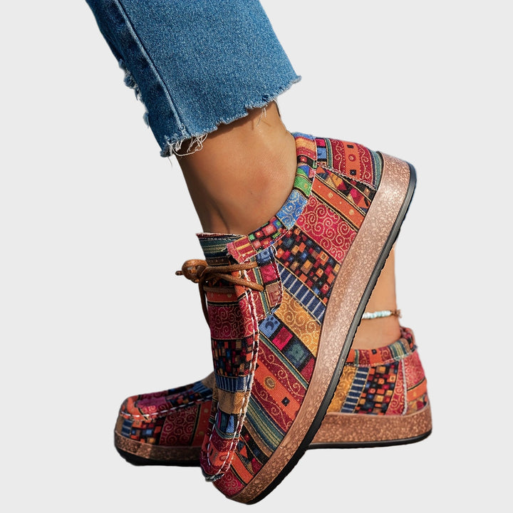 Kolorowe Buty Boho