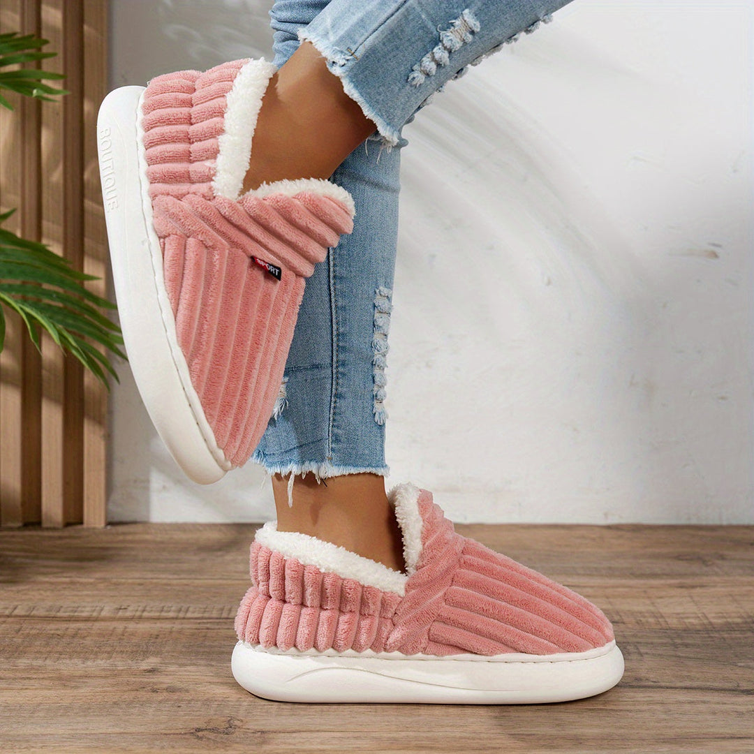 CozyStep – Przytulne kapcie domowe