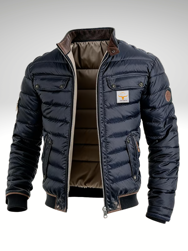 Bram™ | Klasyczna Kurtka Pikowana Premium