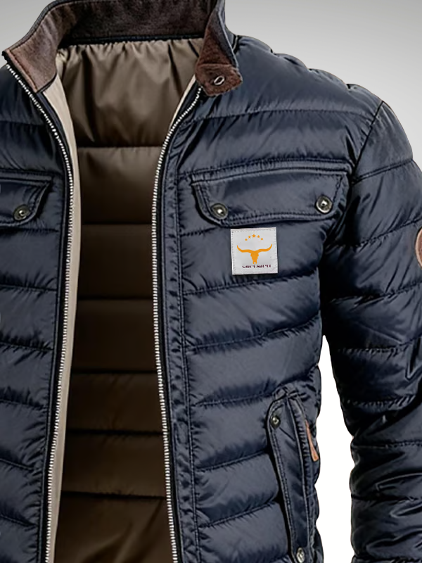 Bram™ | Klasyczna Kurtka Pikowana Premium