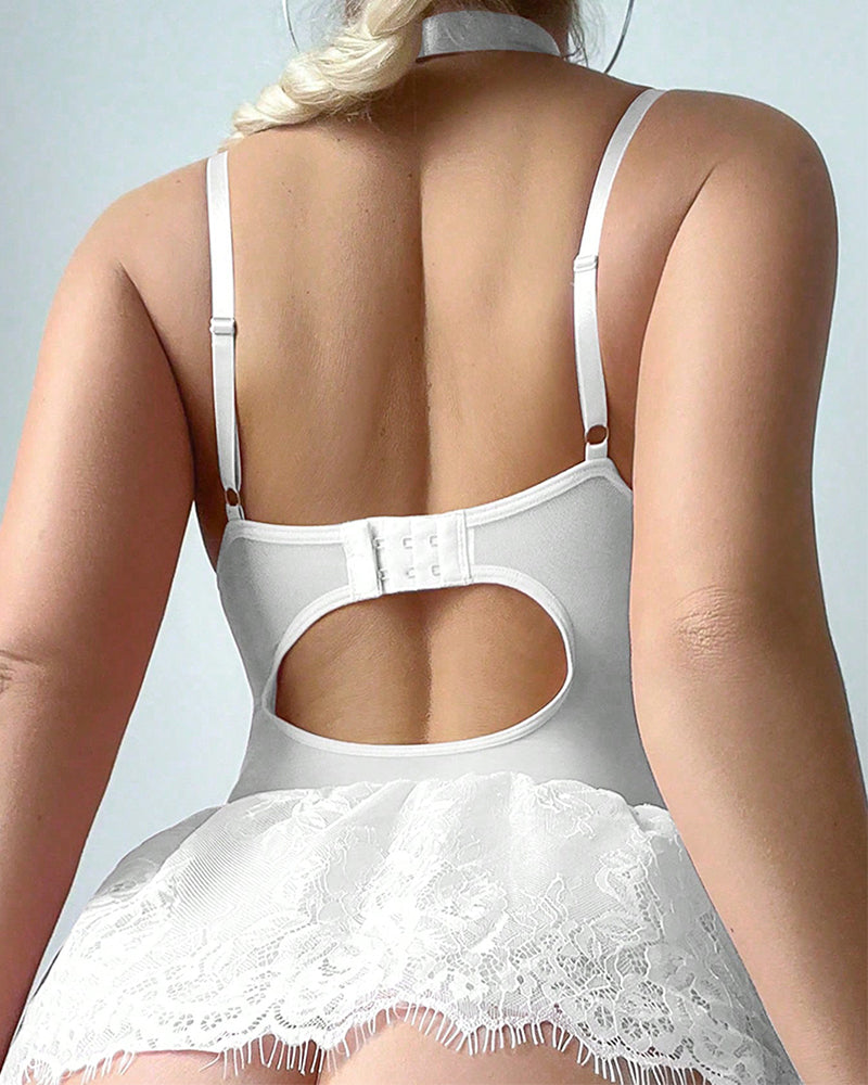 Zara™ | Body Lingerie Romantique z Koronkowymi Wykończeniami