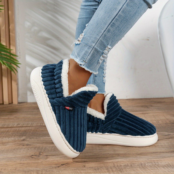 CozyStep – Przytulne kapcie domowe
