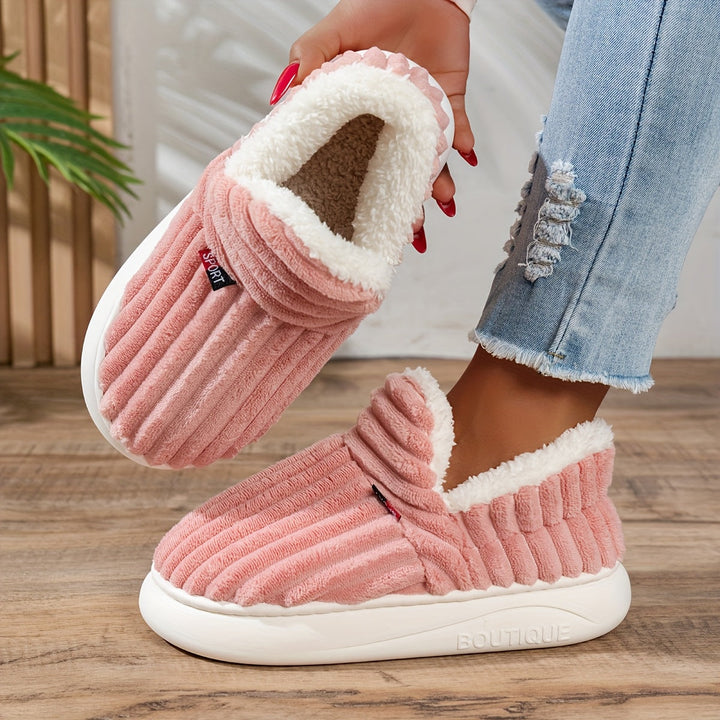 CozyStep – Przytulne kapcie domowe