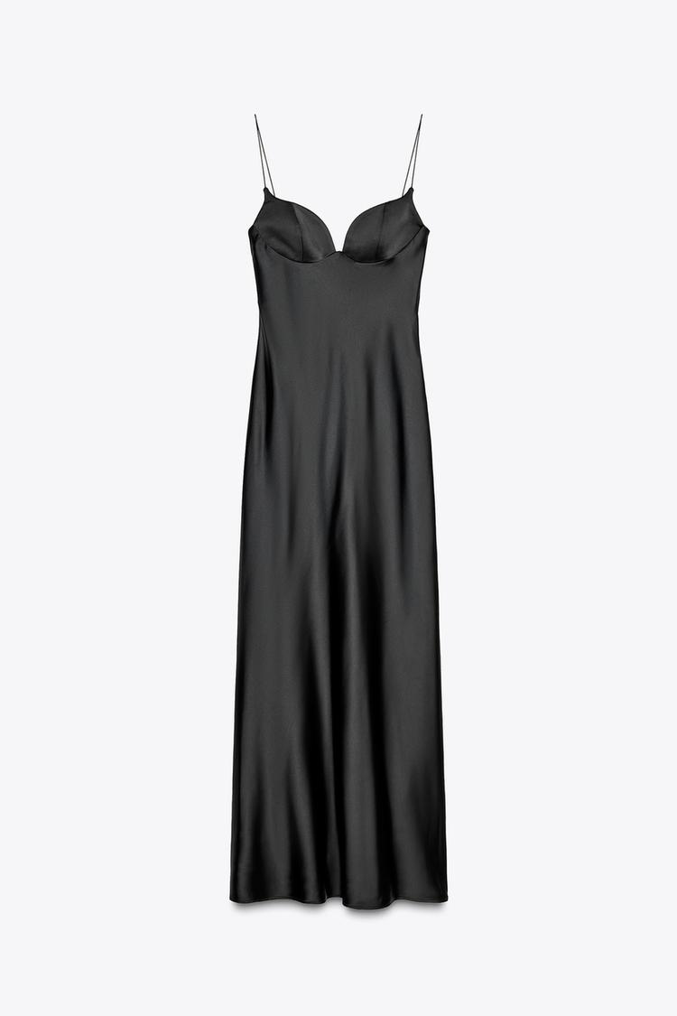 Eska – Elegancka Sukienka Maxi dla Kobiet z Satyny