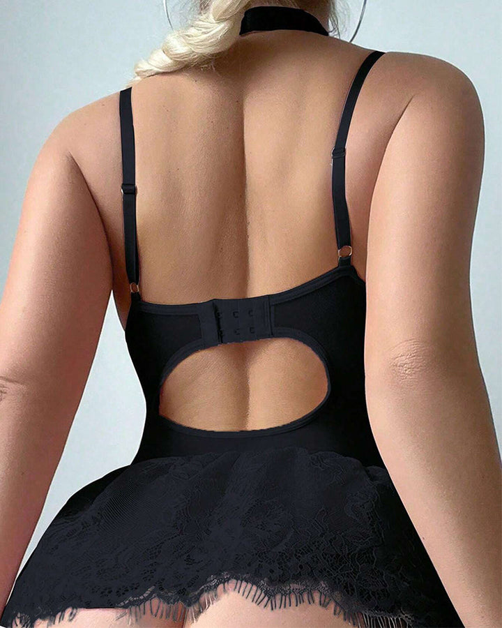 Zara™ | Body Lingerie Romantique z Koronkowymi Wykończeniami