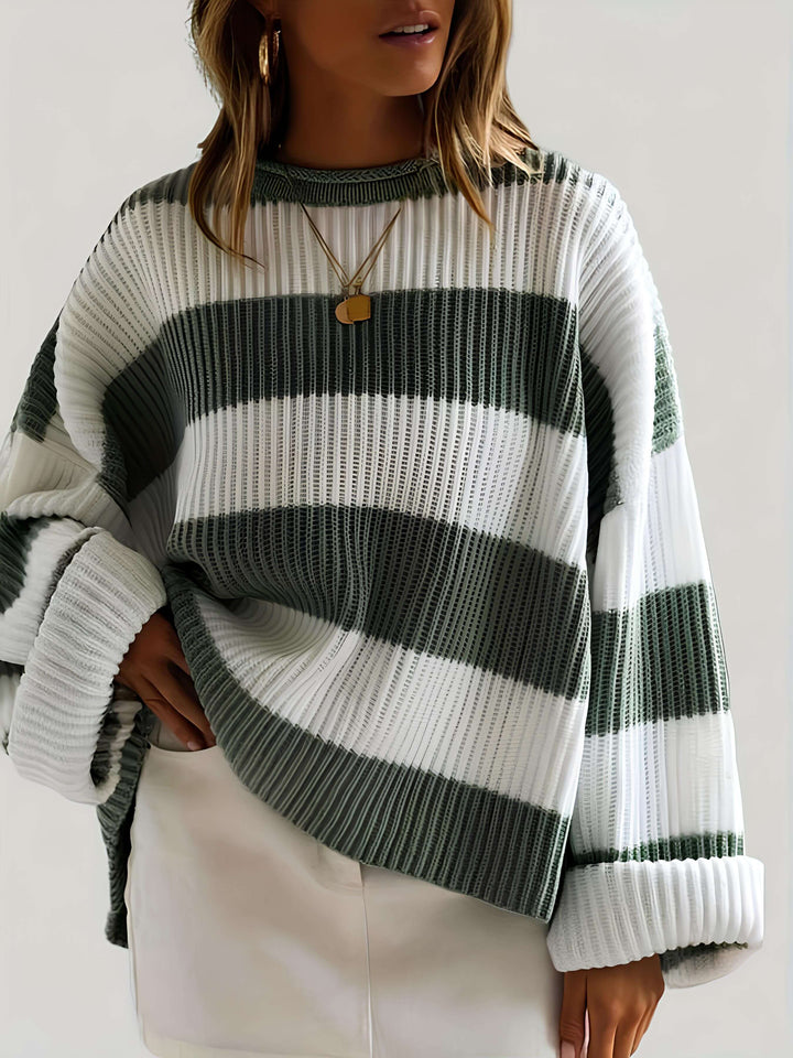 Dafne | Sweter w paski