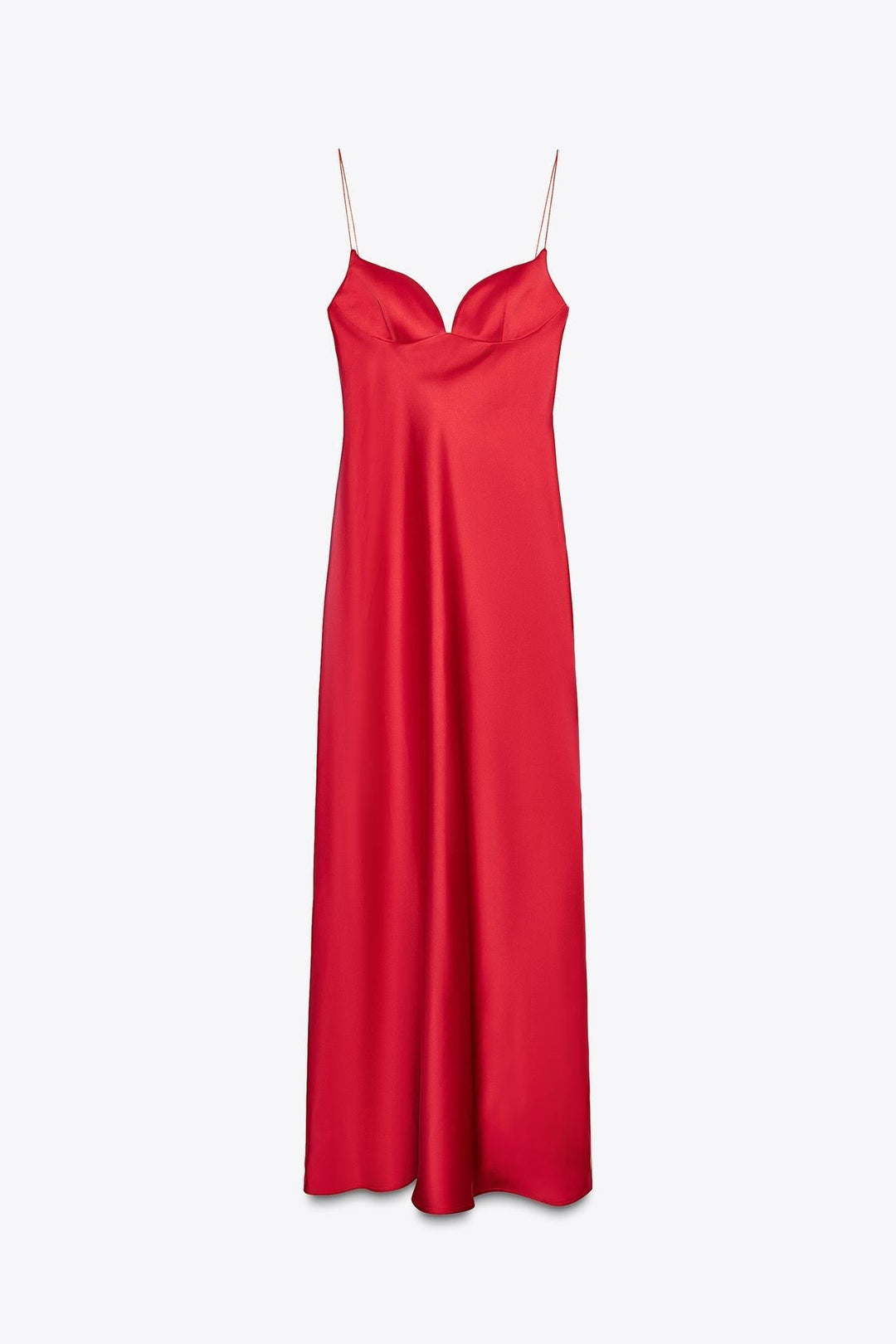 Eska – Elegancka Sukienka Maxi dla Kobiet z Satyny