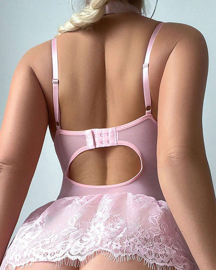 Zara™ | Body Lingerie Romantique z Koronkowymi Wykończeniami