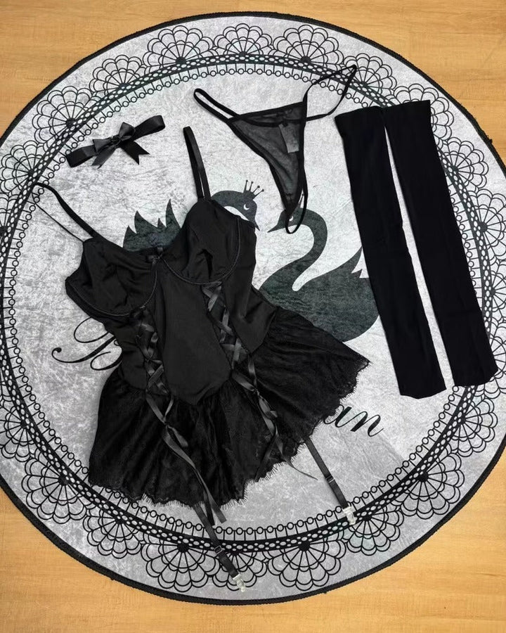 Zara™ | Body Lingerie Romantique z Koronkowymi Wykończeniami