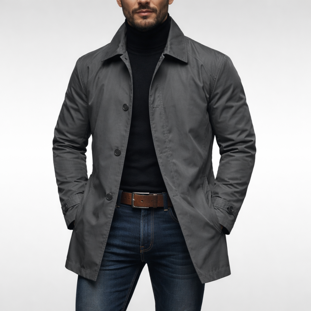 Robert | Elegancki płaszcz trench