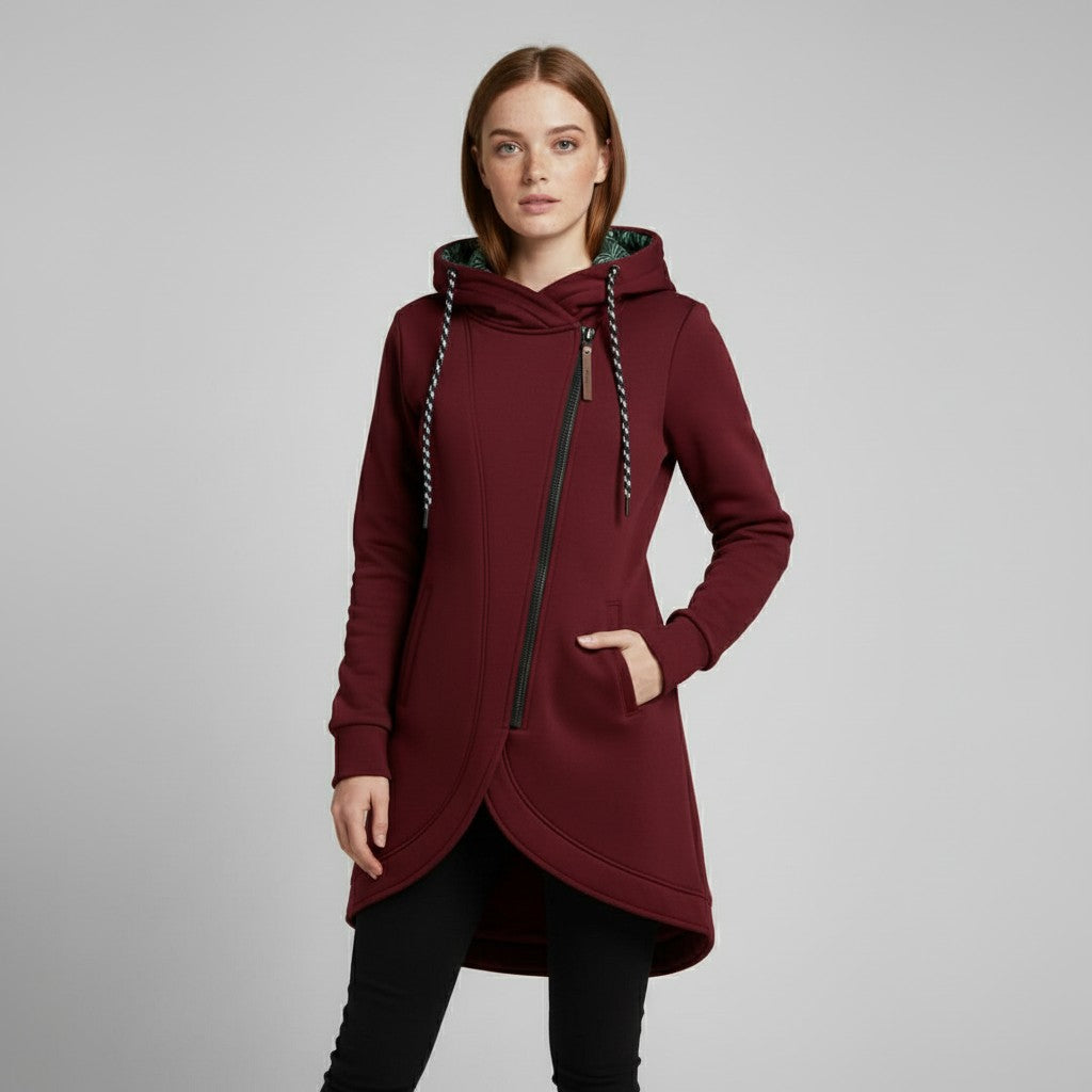 Clíodhna | Jachetă elegantă de iarnă cu glugă