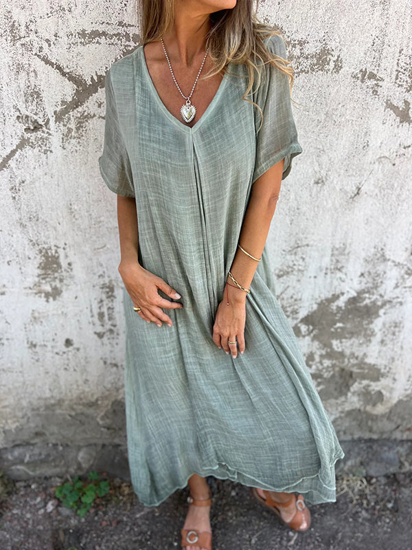 Emilia™ | Luźna sukienka midi