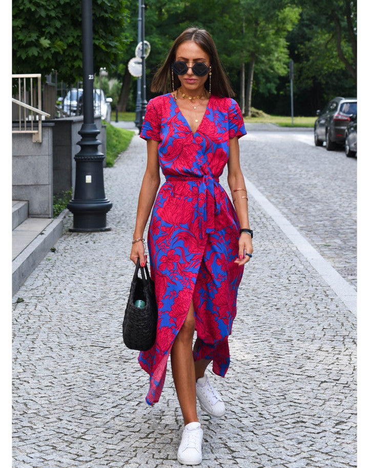Kelly™ | Sukienka typu wrap w letnim stylu