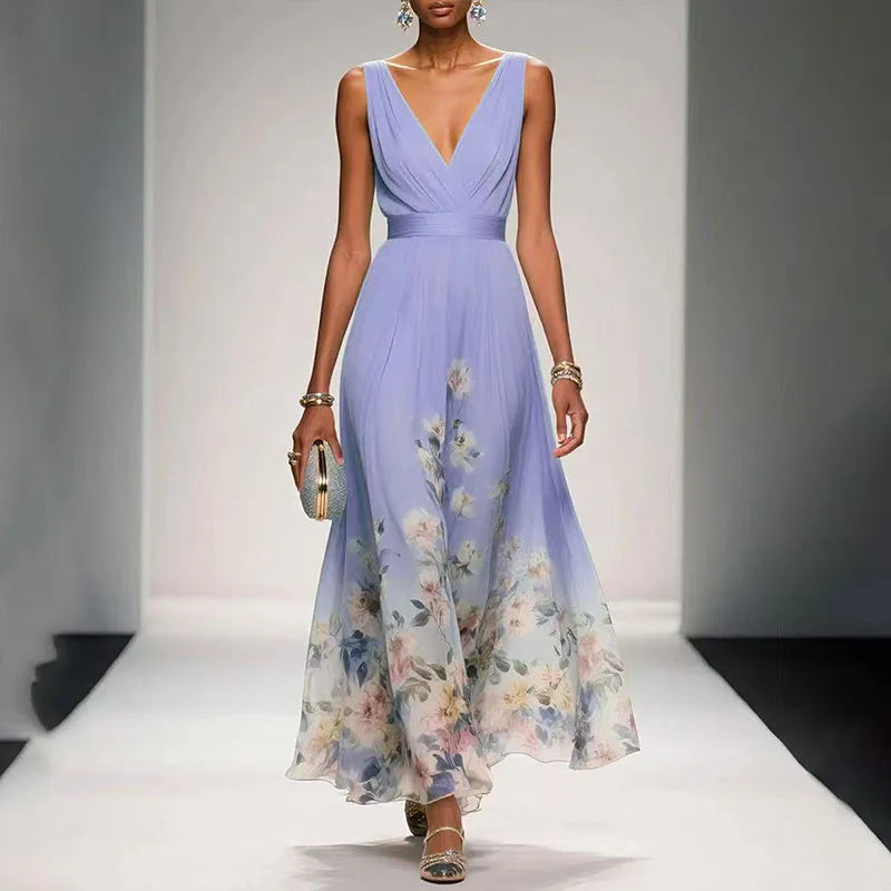 Arabella | Sukienka Maxi Kwiatowa