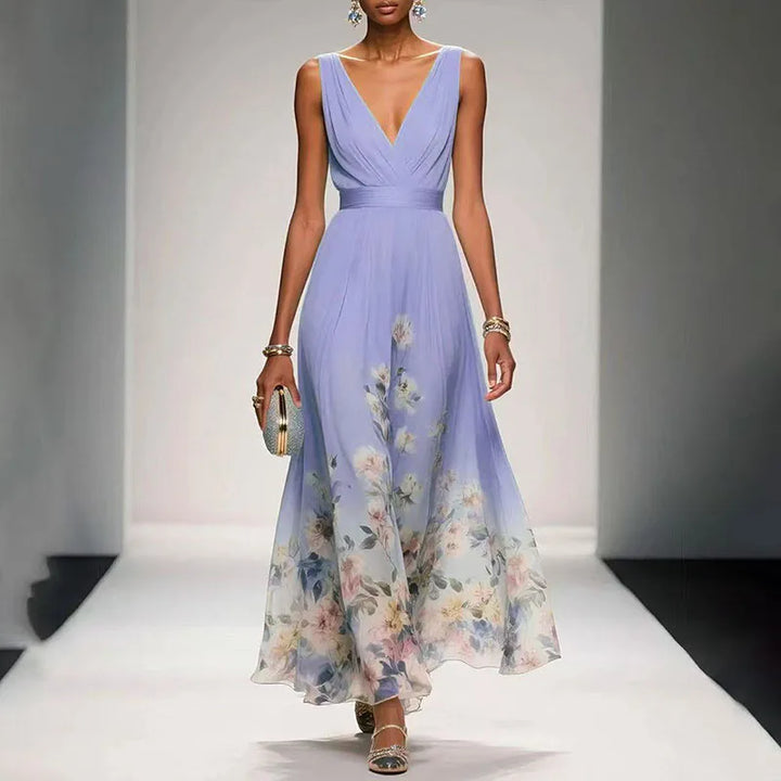 Arabella | Sukienka Maxi Kwiatowa