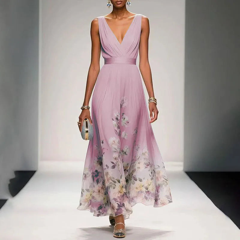 Arabella | Sukienka Maxi Kwiatowa