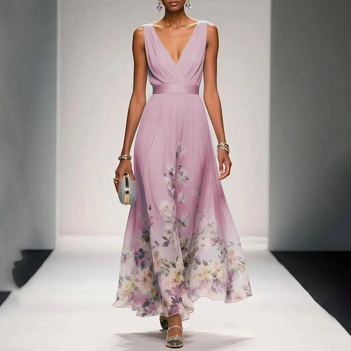 Arabella | Sukienka Maxi Kwiatowa