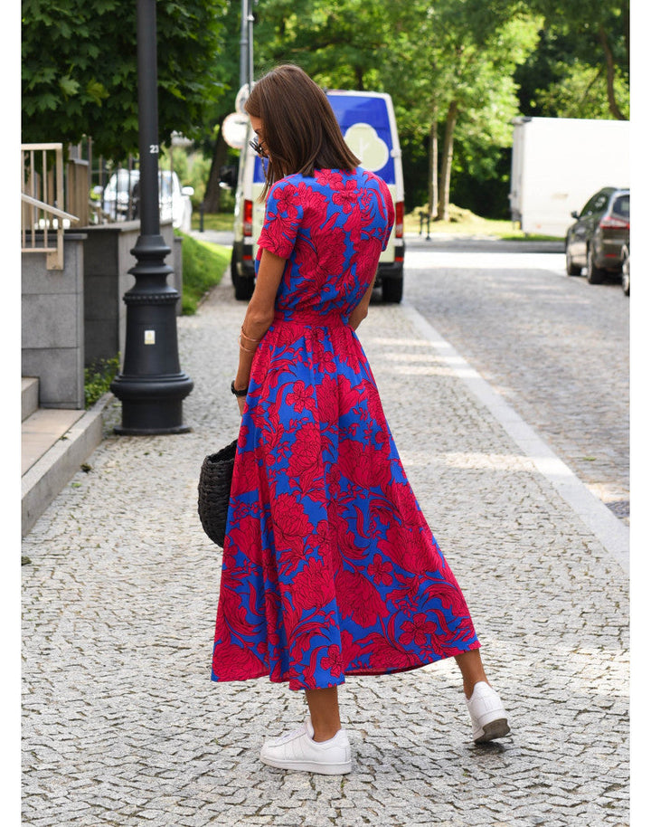 Kelly™ | Sukienka typu wrap w letnim stylu