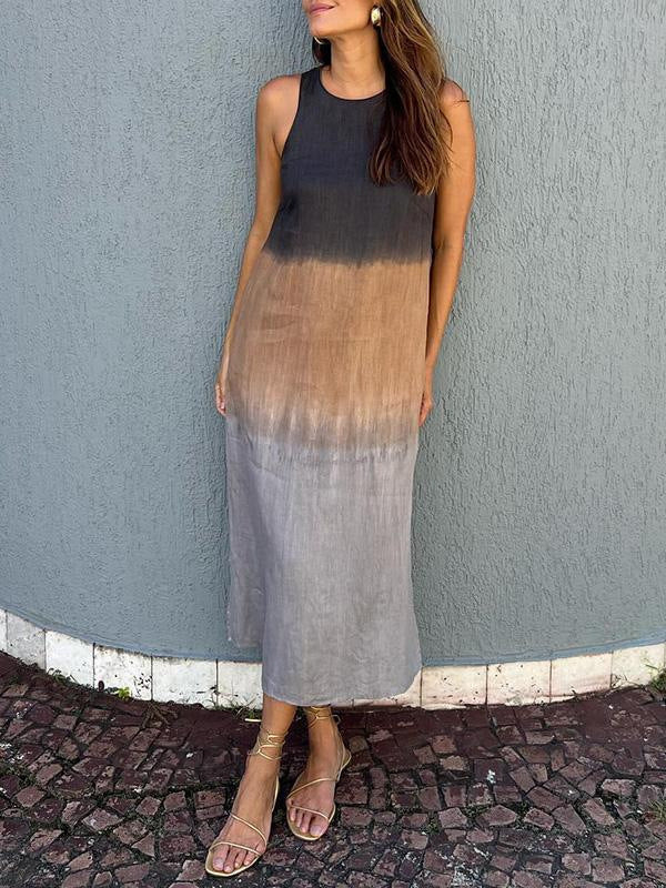 Nora | Sukienka Maxi Ombre