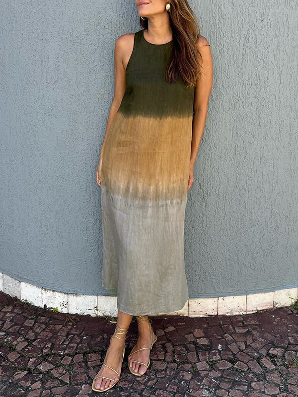 Nora | Sukienka Maxi Ombre