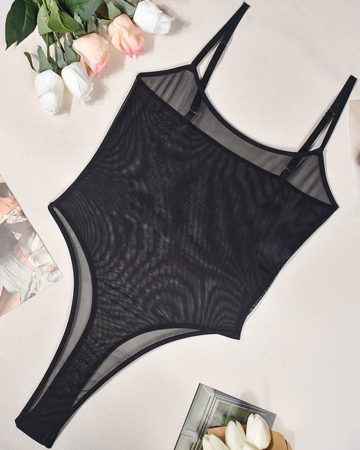 Sora™ | Body z przezroczystej siateczki