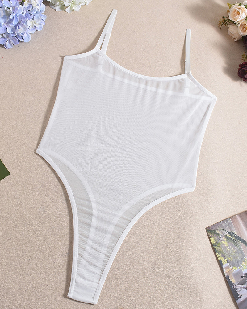 Sora™ | Body z przezroczystej siateczki