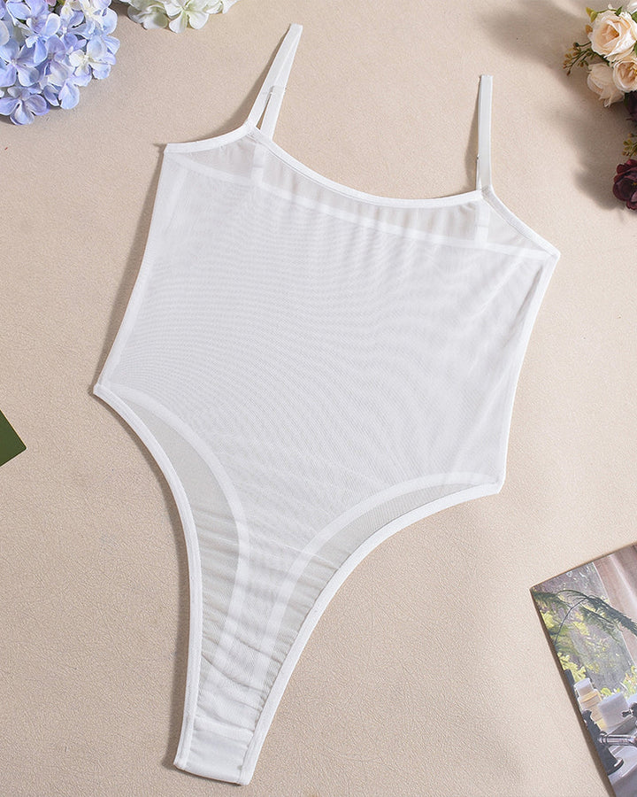Sora™ | Body z przezroczystej siateczki