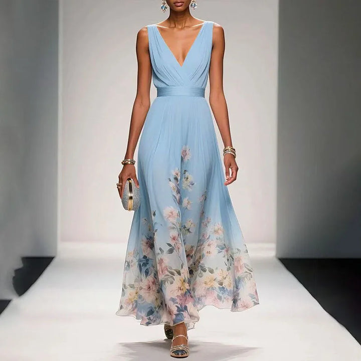 Arabella | Sukienka Maxi Kwiatowa