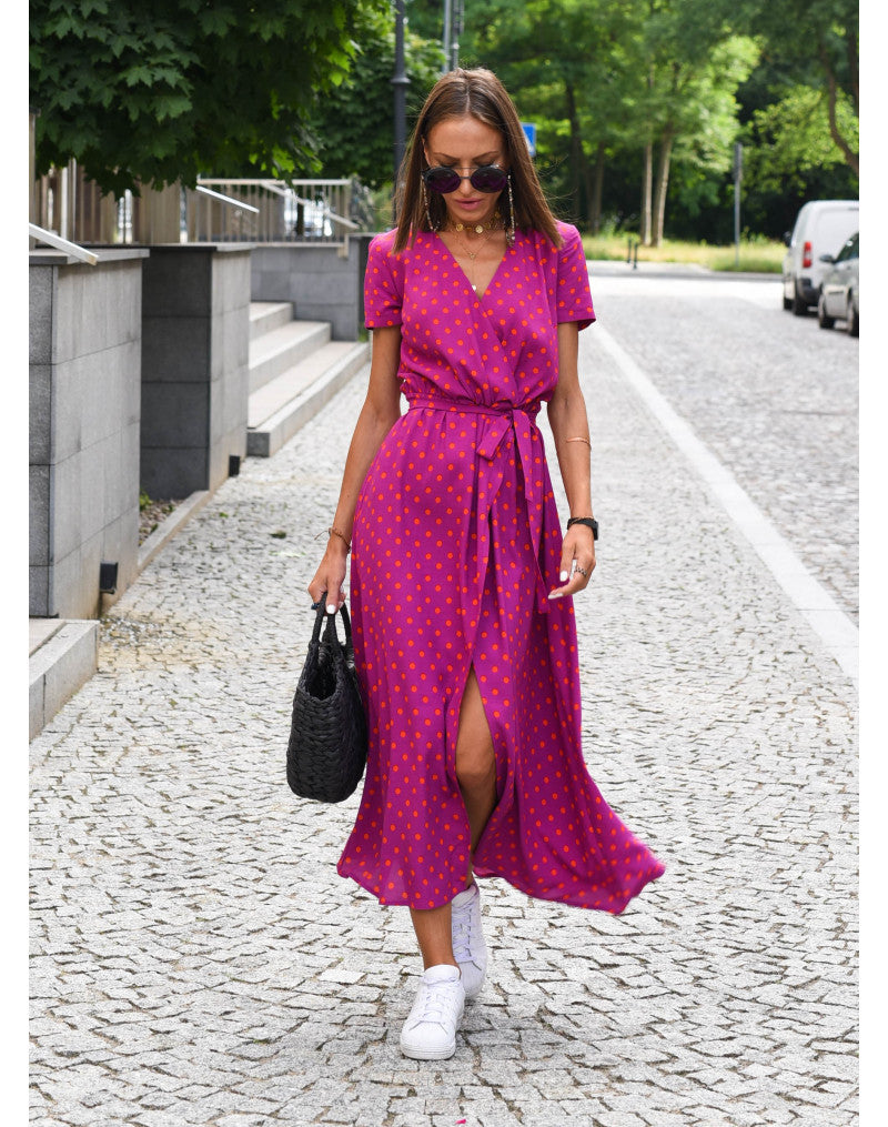 Kelly™ | Sukienka typu wrap w letnim stylu