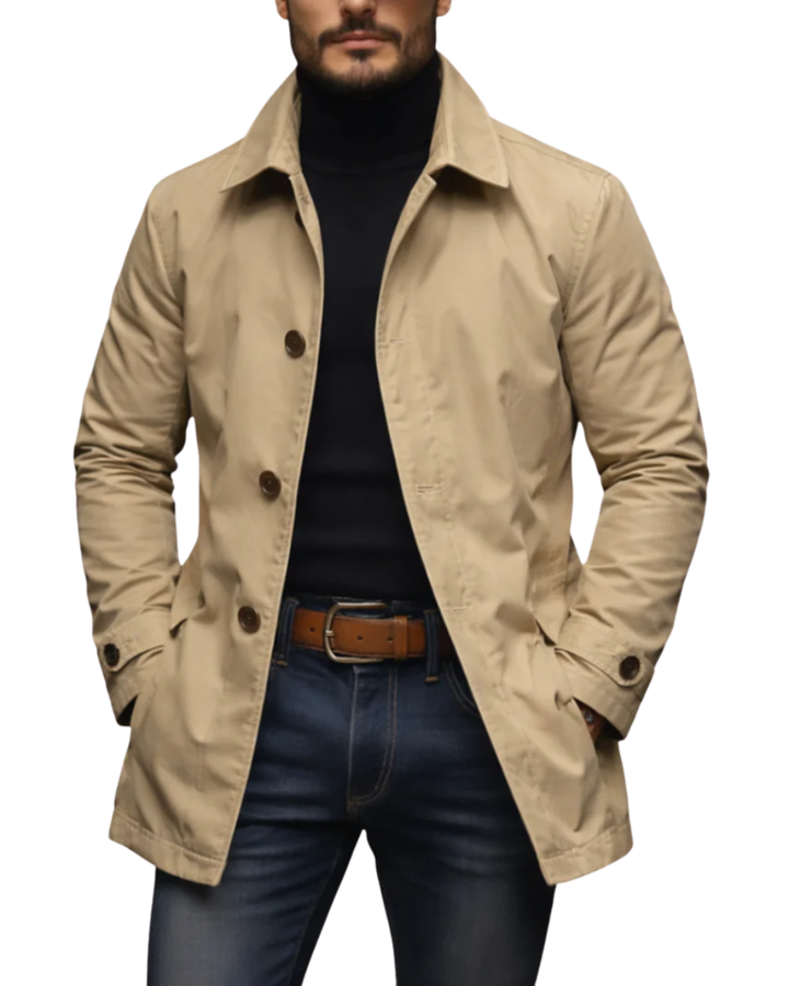 Robert | Elegancki płaszcz trench