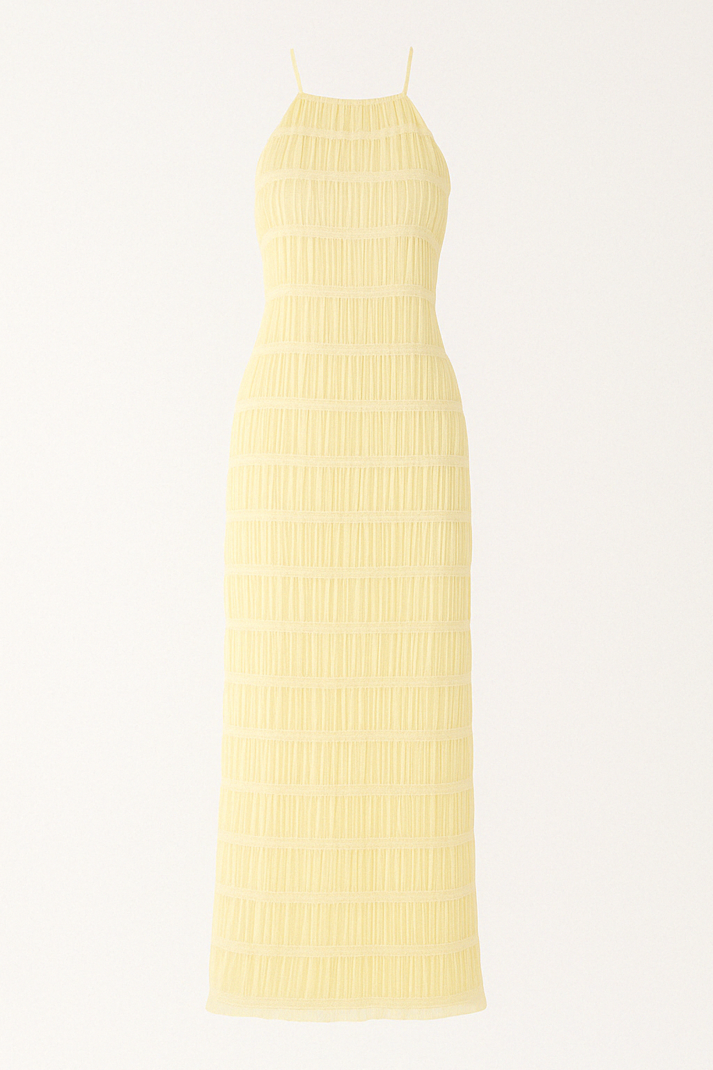 Cyara – Elegancka Czarna Sukienka Maxi Halter dla Kobiet