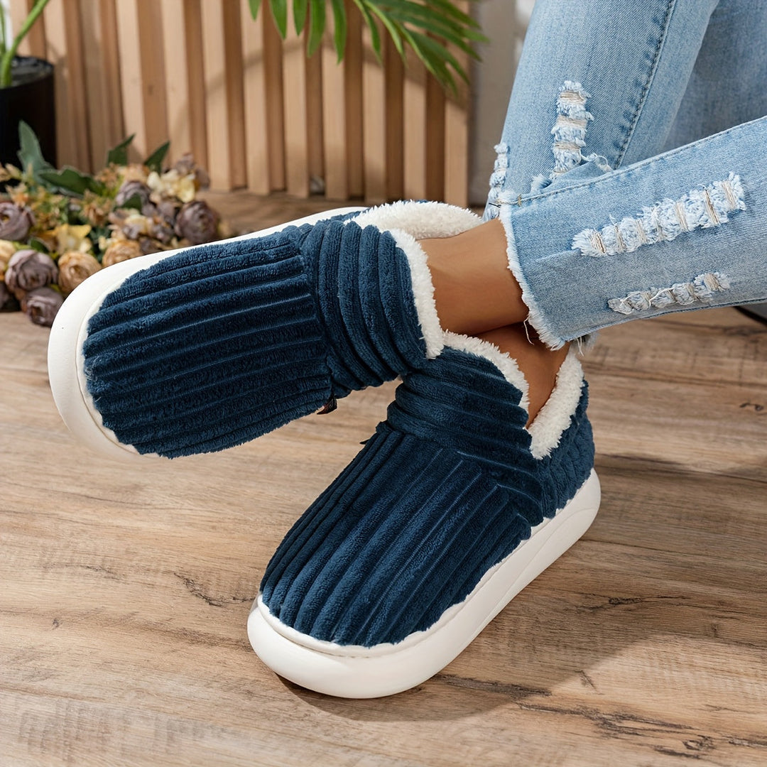 CozyStep – Przytulne kapcie domowe