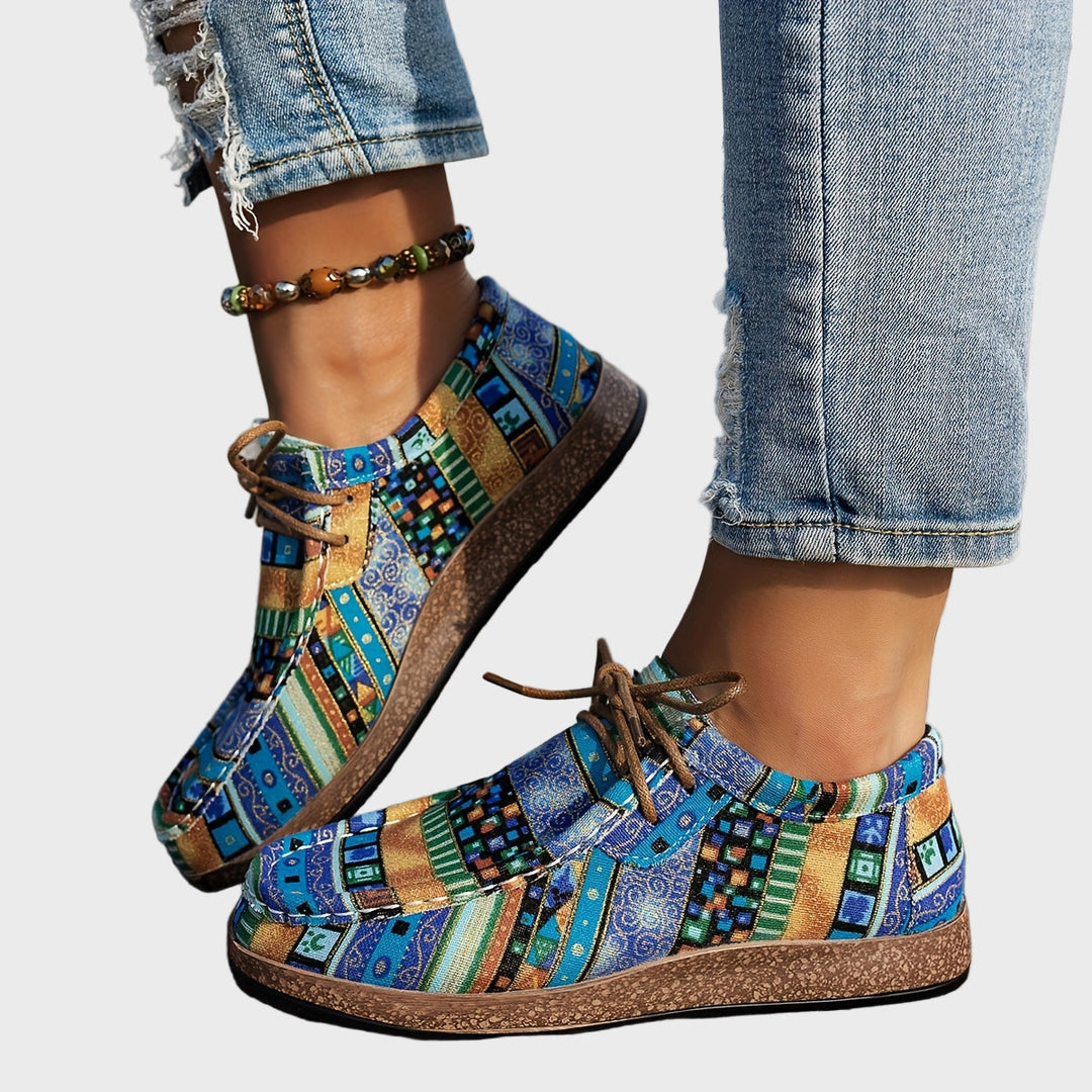 Kolorowe Buty Boho
