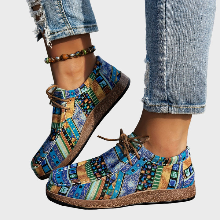 Kolorowe Buty Boho