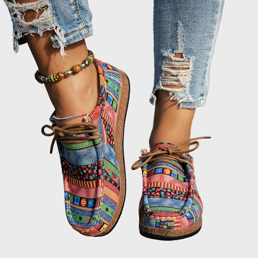 Kolorowe Buty Boho