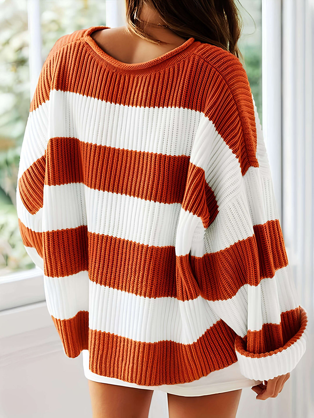 Dafne | Sweter w paski