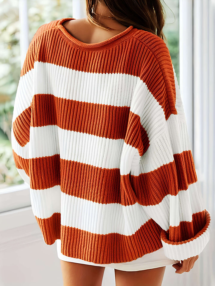 Dafne | Sweter w paski