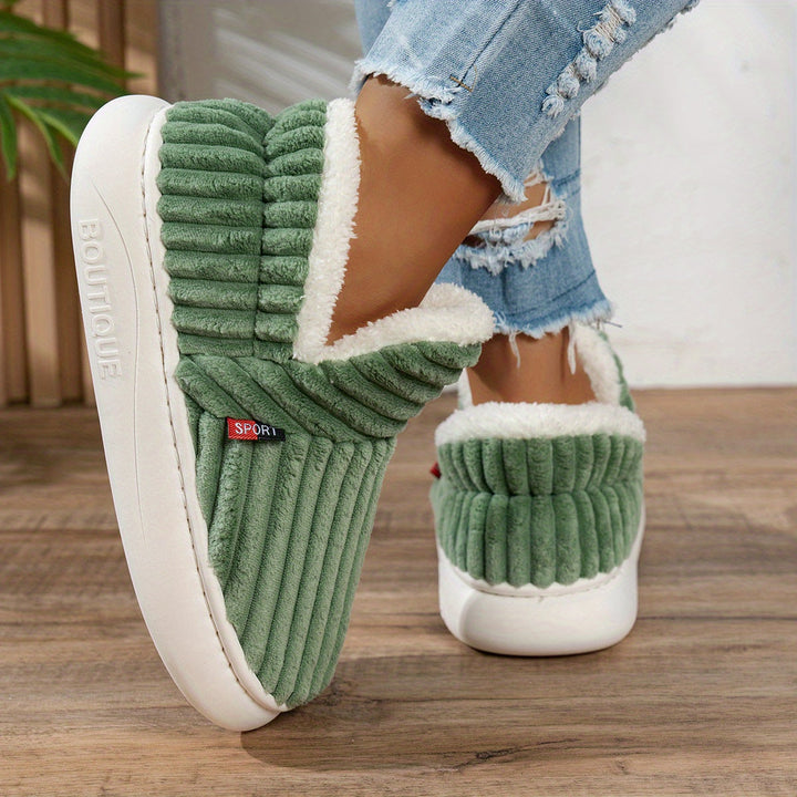 CozyStep – Przytulne kapcie domowe
