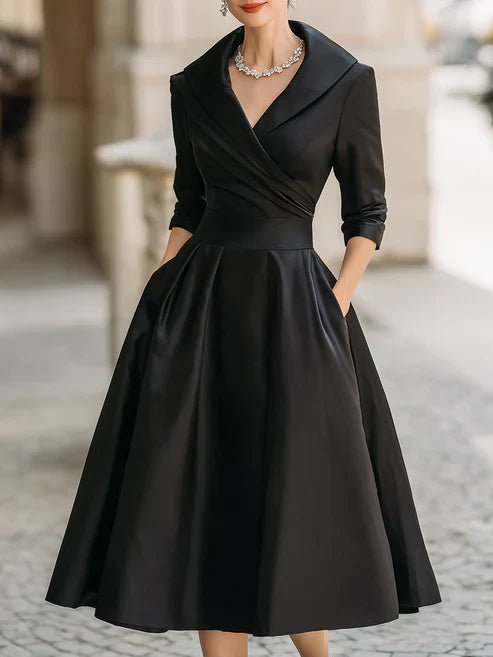 Isabela | Elegancka sukienka midi