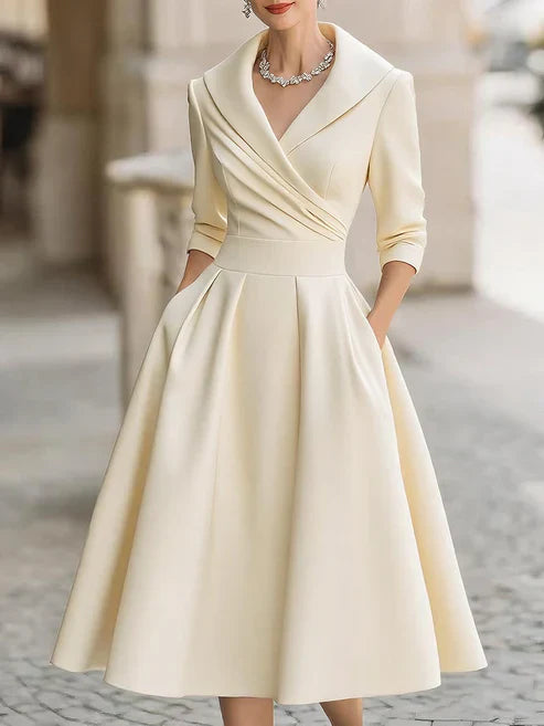 Isabela | Elegancka sukienka midi