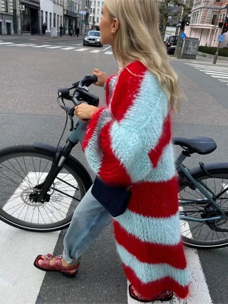 Elisa | Długi, oversize cardigan