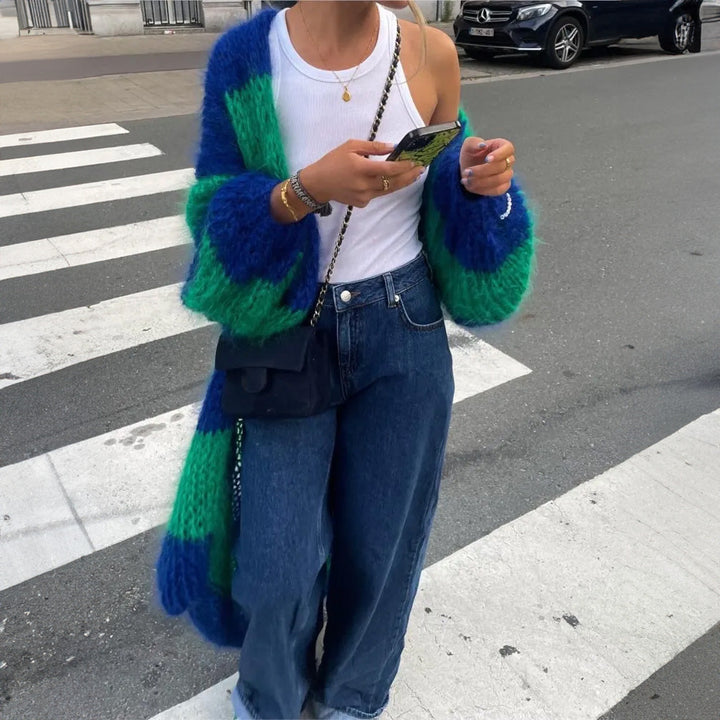 Elisa | Długi, oversize cardigan