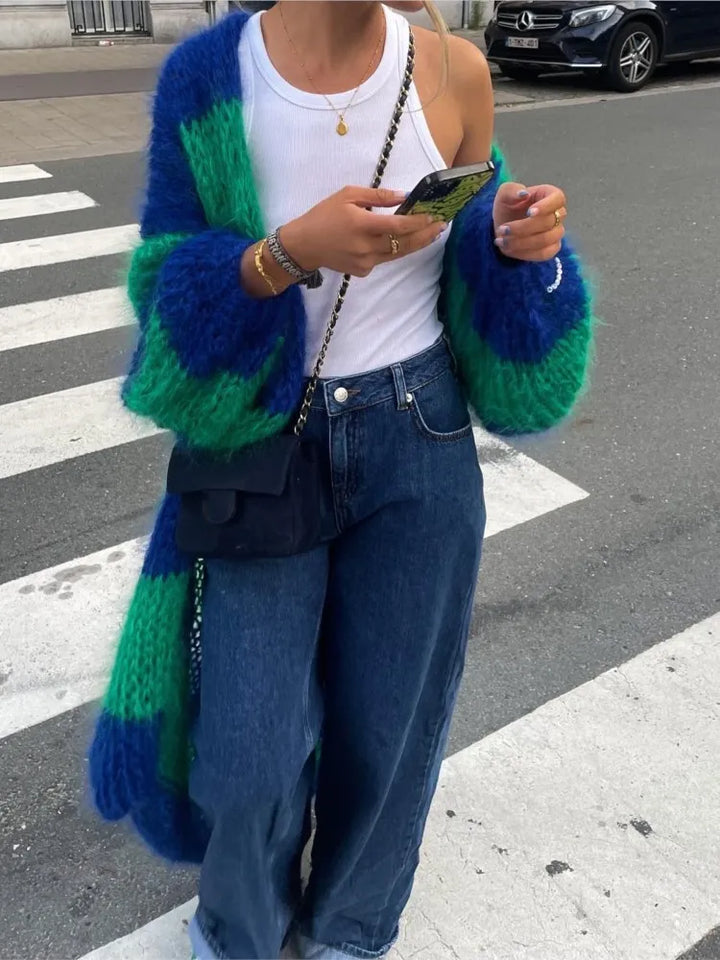 Elisa | Długi, oversize cardigan